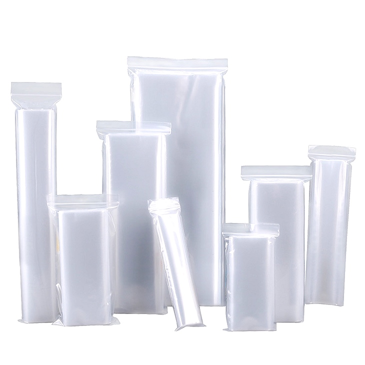 Long strip PE self-sealing transparent gift sealing bag